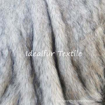 Soft Long Pile Printing Fake Fur Fabric for Blanket